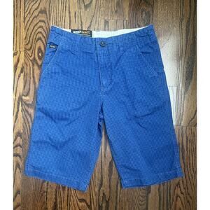 Volcom boys chino shorts Sz. 12 blue